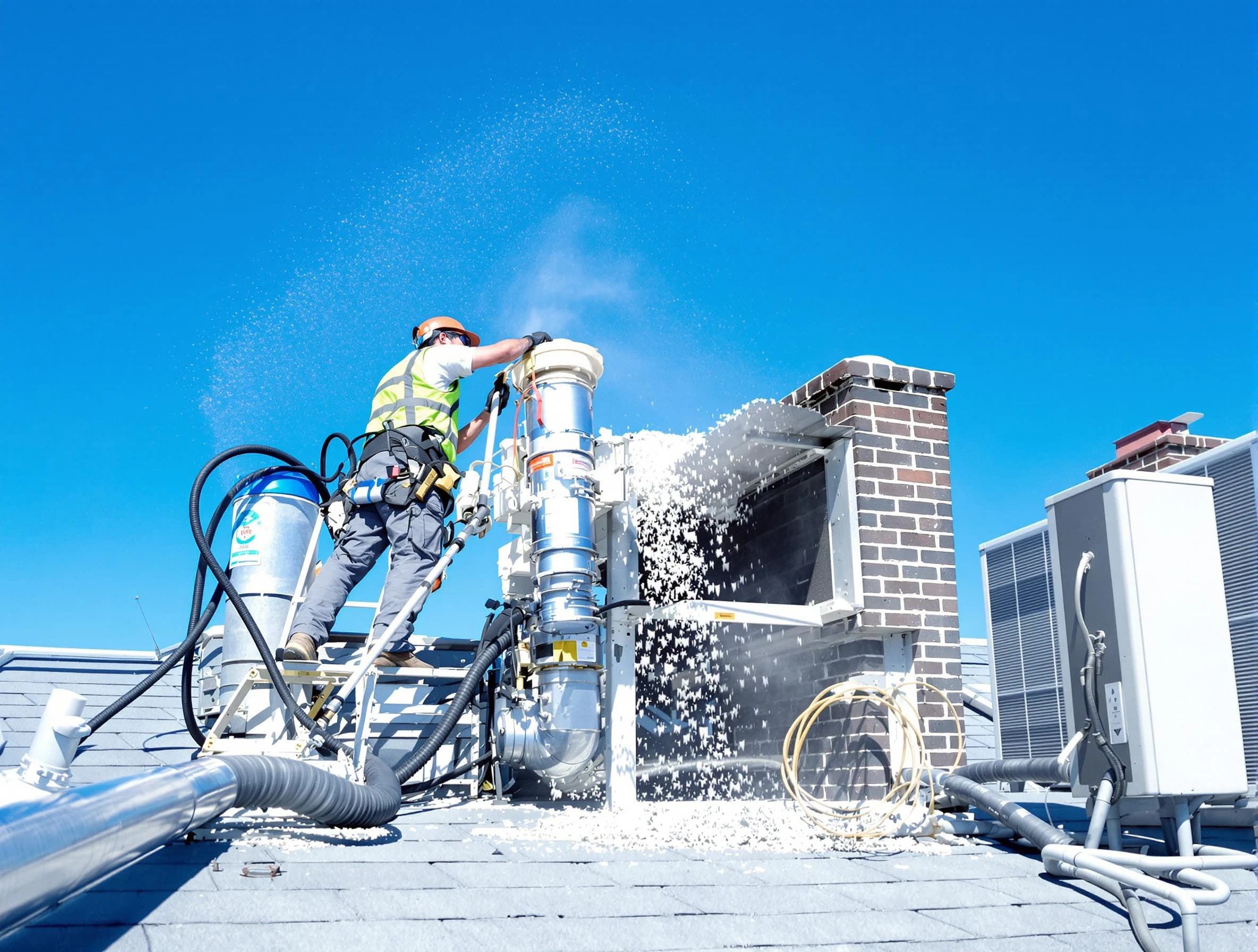 Expert roof dryer vent cleaning by Lakewood Dryer Vent Cleaning in Lakewood