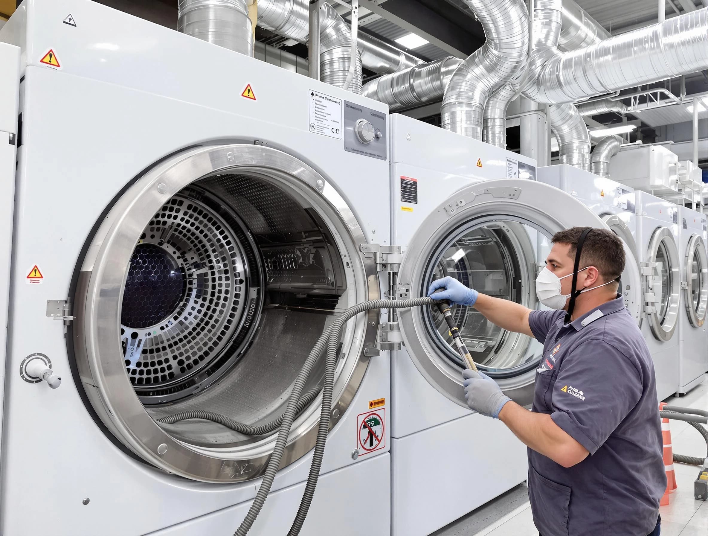 Industrial-grade dryer vent cleaning by Lakewood Dryer Vent Cleaning in Lakewood