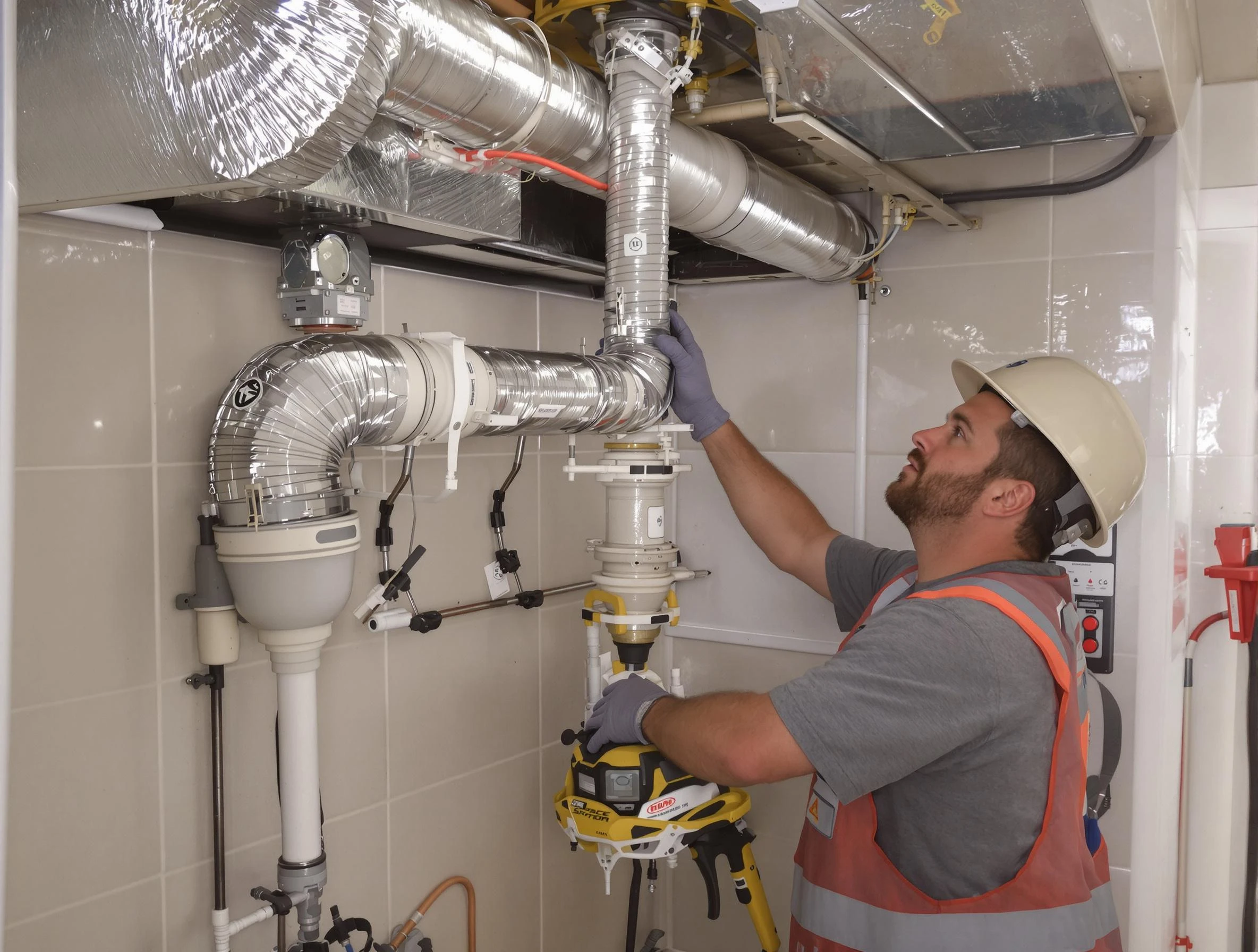 Lakewood Dryer Vent Cleaning expert performing professional dryer vent repair and installation in Lakewood