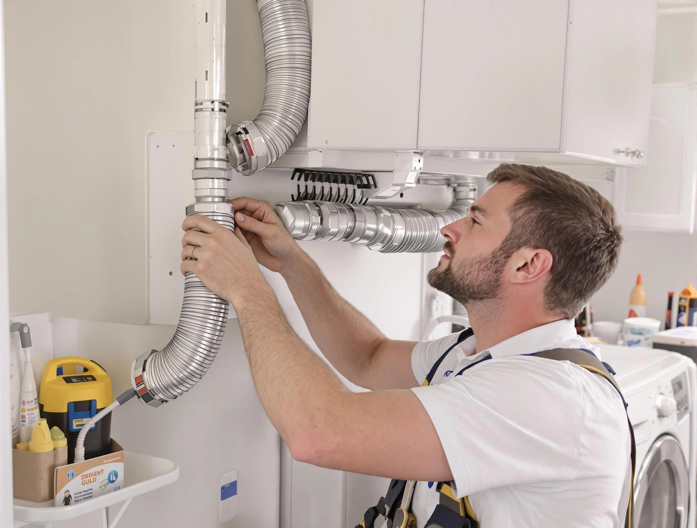 Professional dryer vent repair and installation by Lakewood Dryer Vent Cleaning in Lakewood