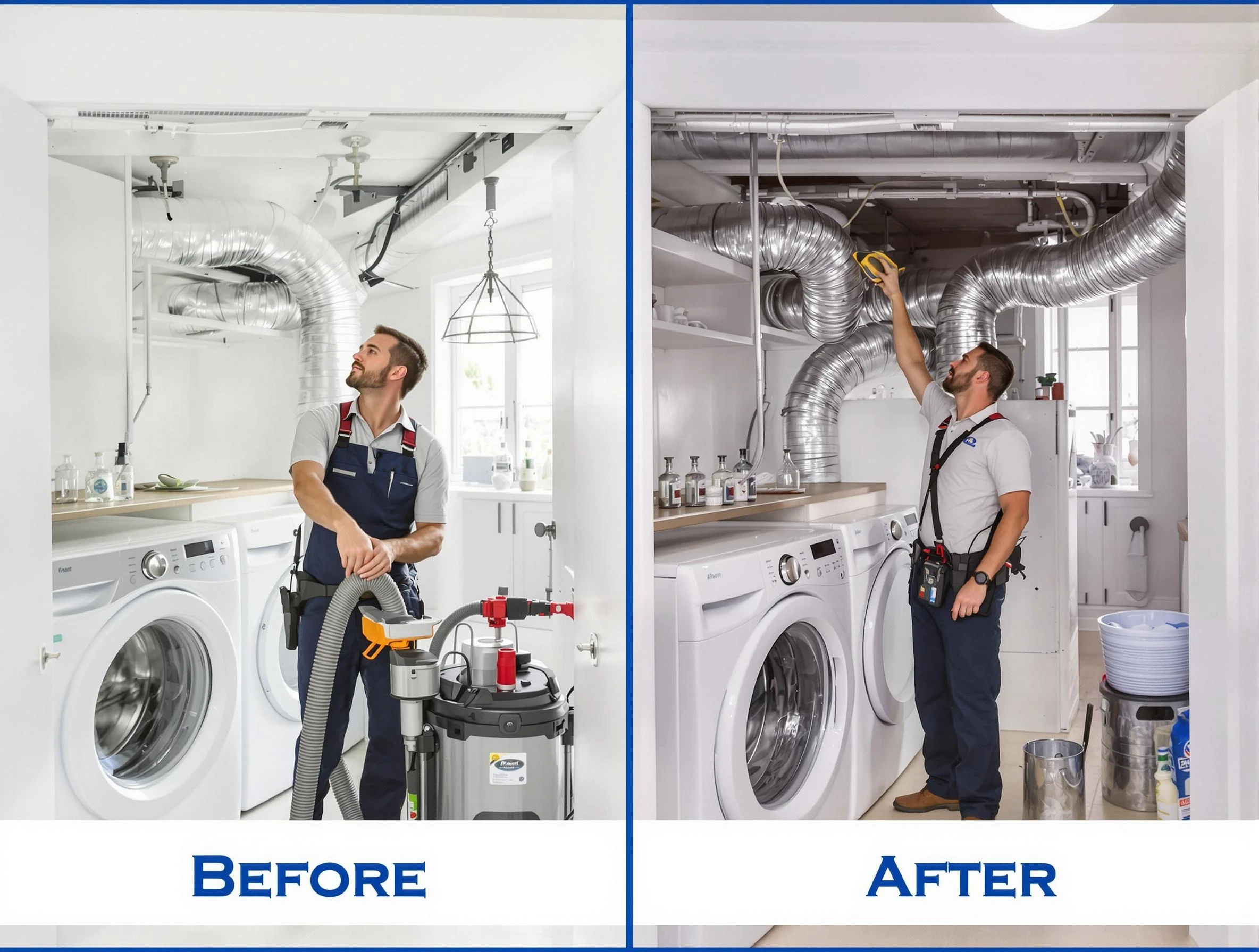 Expert gas dryer vent cleaning by Lakewood Dryer Vent Cleaning in Lakewood